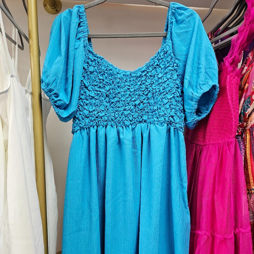 Beautiful Blue Spring/Summer dress by me small